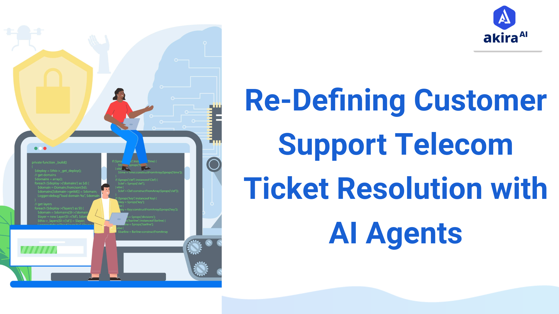Re-Defining Customer Support&nbsp;Telecom Ticket Resolution&nbsp;with AI Agents